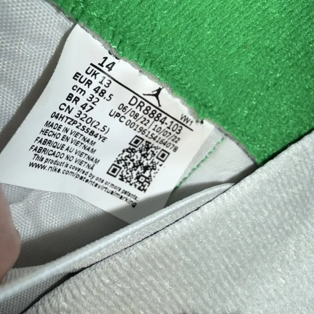 Size 14 - Air Jordan 2 Retro Lucky Green DR8884-103 White Sail 2023 OG Box